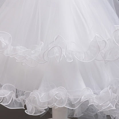 Girls' Wedding Girl Party Dress Flower Formal