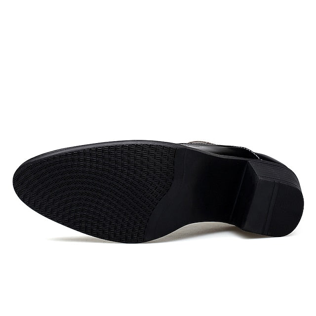 and White Red Patent – Shoes Oxford Faux Leather Men's