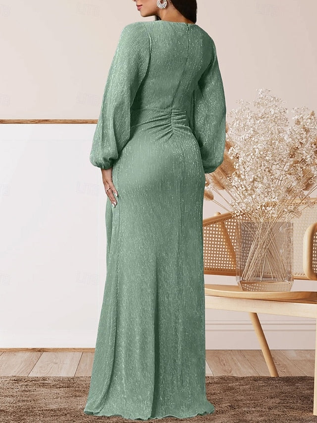 of Bride Mother V Elegant Sweet A-Line Dress Guest the Wedding
