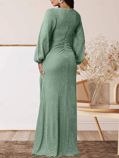 of Bride Mother V Elegant Sweet A-Line Dress Guest the Wedding
