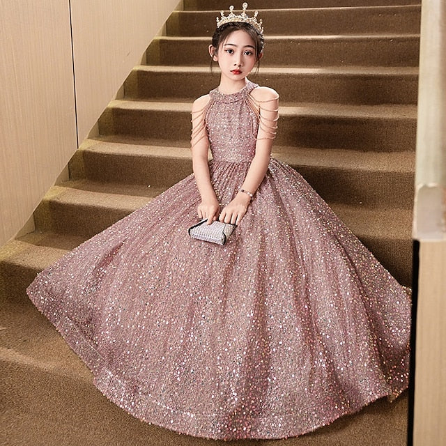 Dress Girls' Princess Flower Kid's Girl