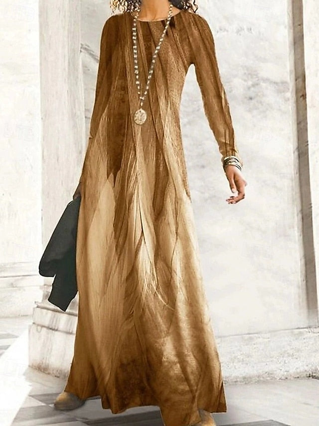Women's Long Dress Maxi Dress Boho Dress Elegant Vintage