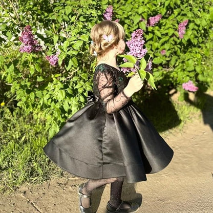 Communion Kids Girls' Party Flower Dress Girl First