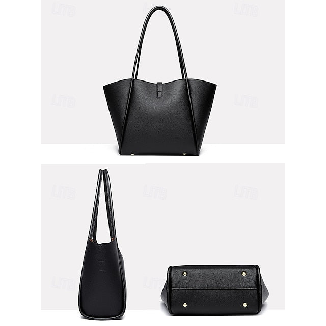 Leder Grün Tasche Tote Faux Damen