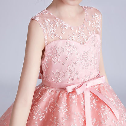 Girl Princess Girls' Party Dress Flower