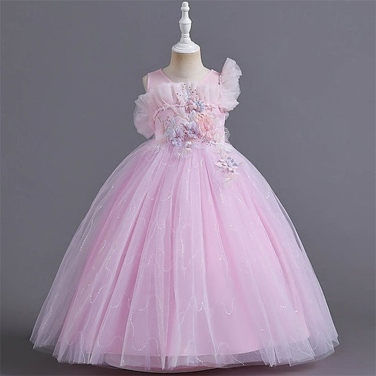 Flower Dress Princess Girl Kid's Girls'