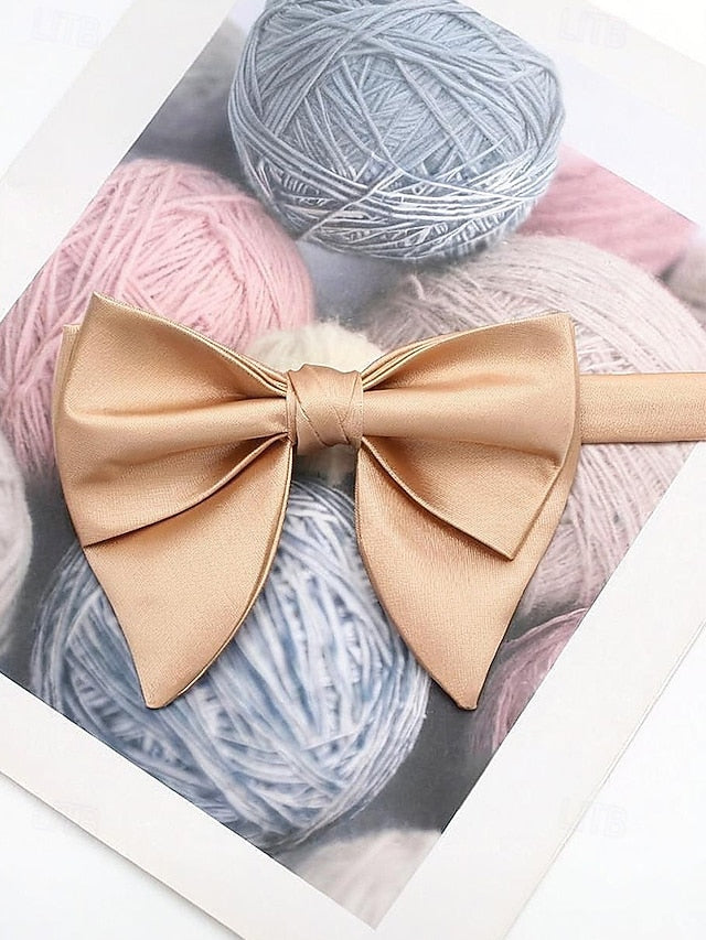 in Bow Colors Multiple Tie Satin Men's