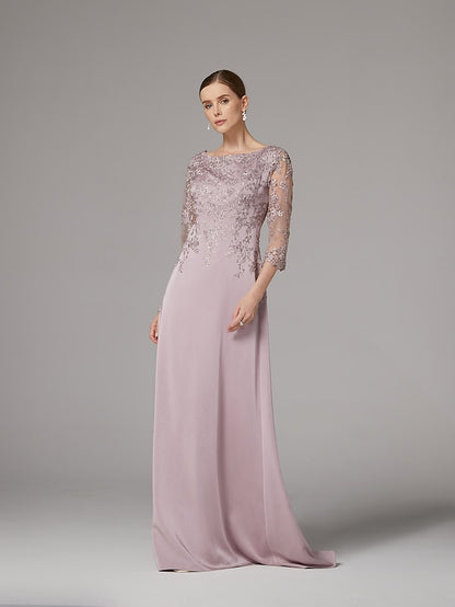 Wedding of Dress the Mother Bride Elegant Sheath Beach