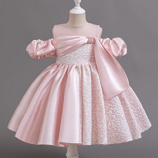 Wedding Girl Party Girls' Formal Flower Dress