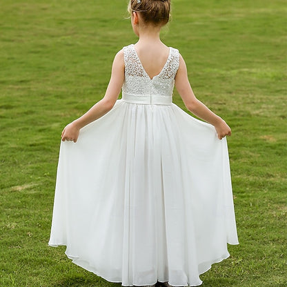 Lace Kid's Flower Girl Girls' Formal Dress