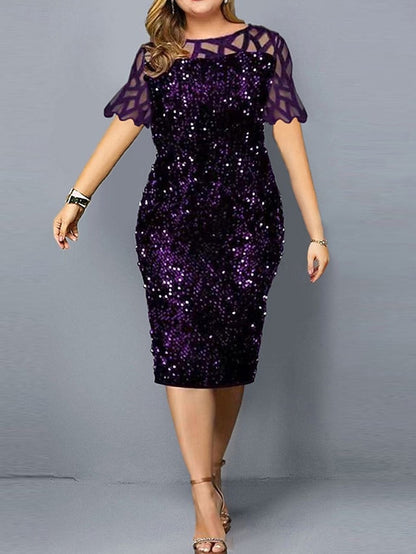 Tea Mother Crew of the Elegant Neck Dress Bride Length