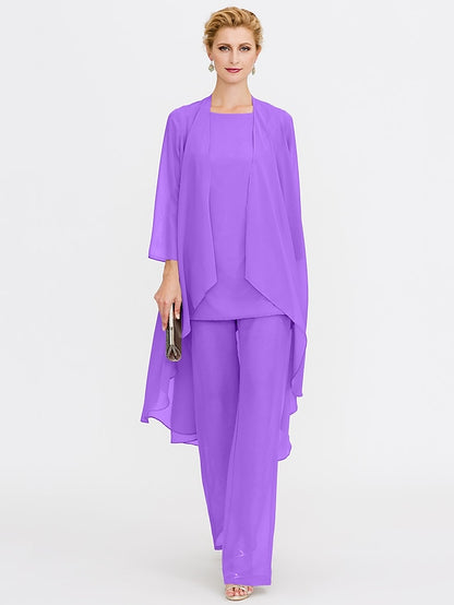 Beach of 3 Wedding Piece Bride the Mother Pantsuit