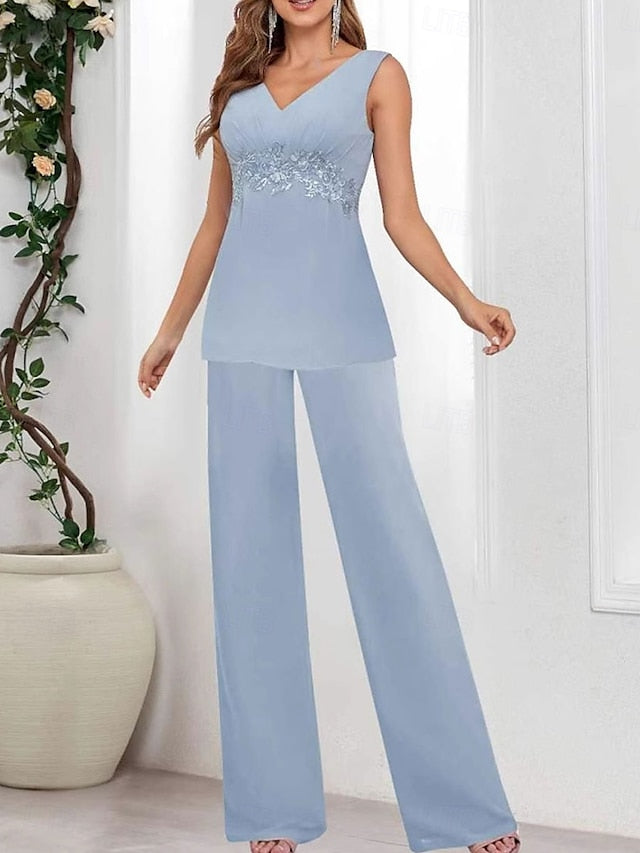 Mother Wedding Elegant Simple 3 of Piece V the Guest Bride Dress