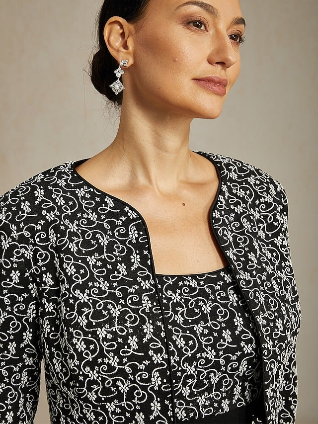 Women's Jacket Dress Sheath Dress Maxi Dress Elegant Formal