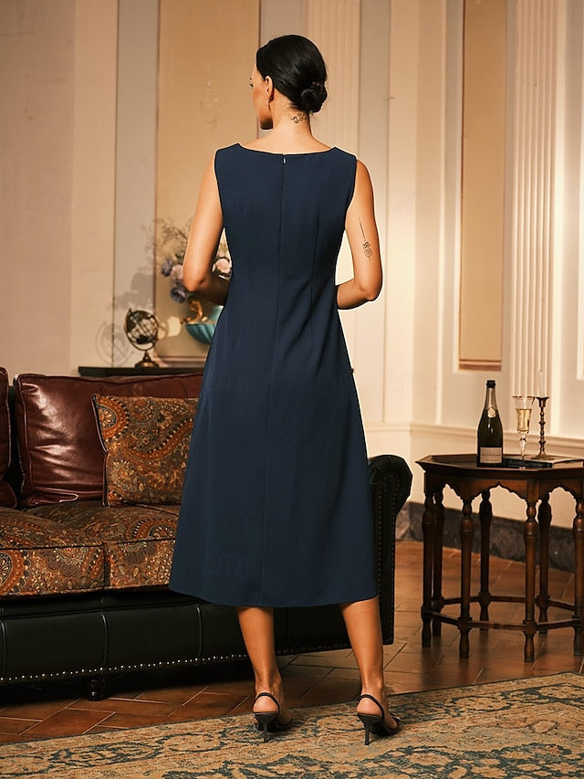 Women's Midi Dress Sheath Dress Dress With Jacket Elegant