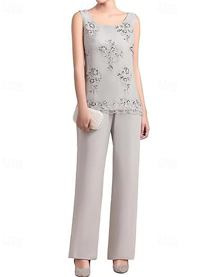 3 Piece the Bride of Mother Dress Elegant Pantsuit