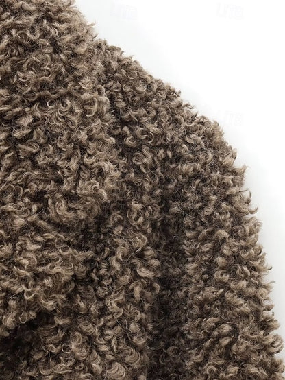 Warm Coat Teddy Fur Comfortable Women's Faux Furs