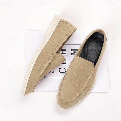 Loafers – Slip-On Faux Casual Blue Men's Light Breathable