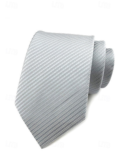 tie Men's striped satin