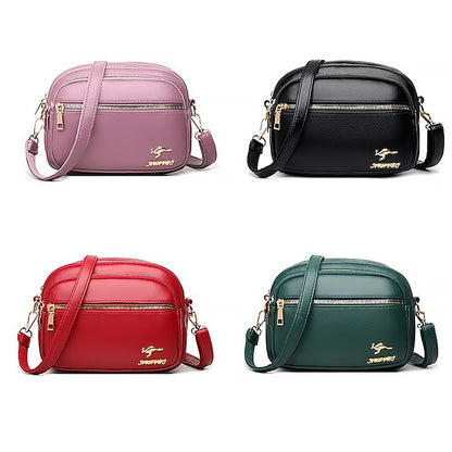 Ledertasche Dome Crossbody Schultertasche PU Damen