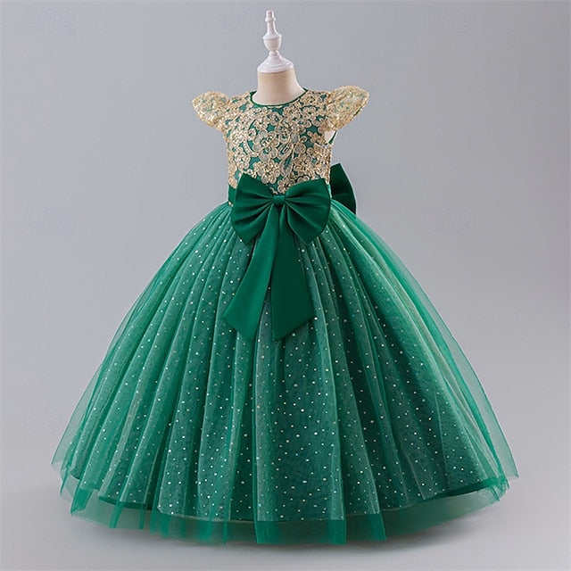 Girls' Girl Flower Princess Dress Kid's