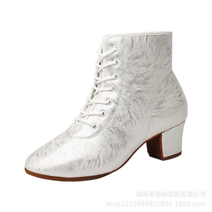 Shoes with Dance Latin Elegant White Women's Comfortable
