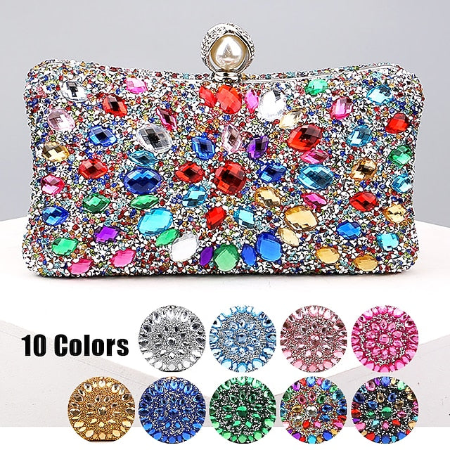 Clutch Polyester Bag Evening Bags Wristlet Women's