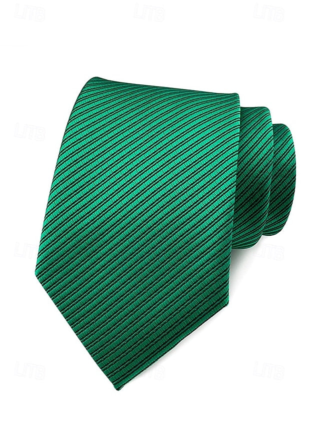 tie Men's striped satin