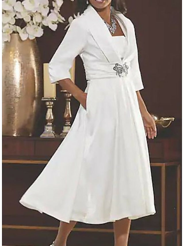 of Guest Bride Wedding the A-Line Dress Vintage Mother Elegant