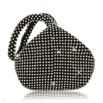 Rhinestone Women's Crystal Evening Bag Silver - Elegant