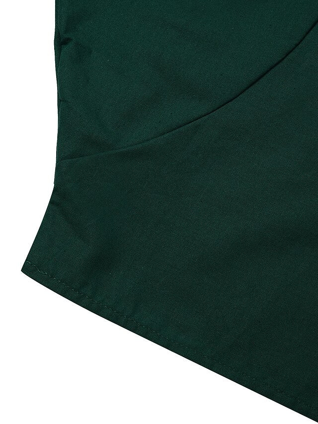 Women's Black White Red Summer Spring Fall Maxi long Dress