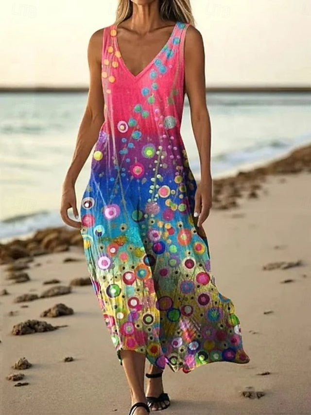 Women's Long Dress Maxi Dress Casual Dress Tank Dress