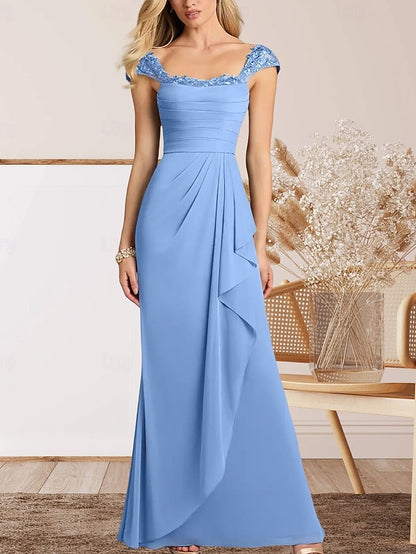 Bride A-Line Mother of the Dress Elegant Wedding Guest