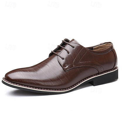 Business Derby Oxfords Men's Shoes Classic