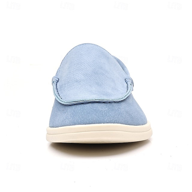 Loafers – Slip-On Faux Casual Blue Men's Light Breathable