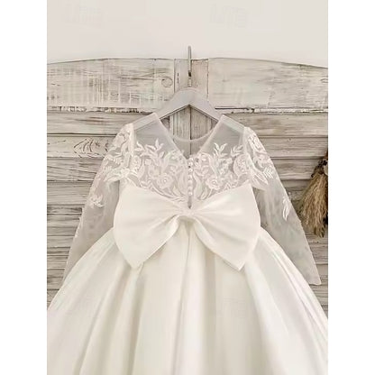 Party Communion Girls' Dress First Girl Flower