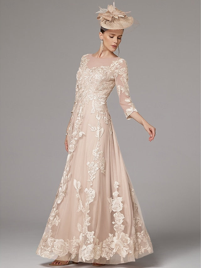 of Beach Dress Wedding A-Line Elegant Bride the Mother