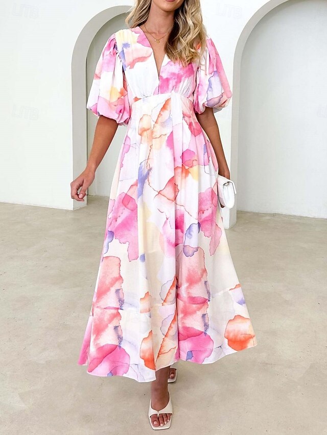 Women's Maxi Dress A Line Dress Casual Outdoor Going out