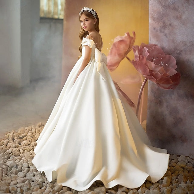 Girls' Dress First Flower Party Communion Girl
