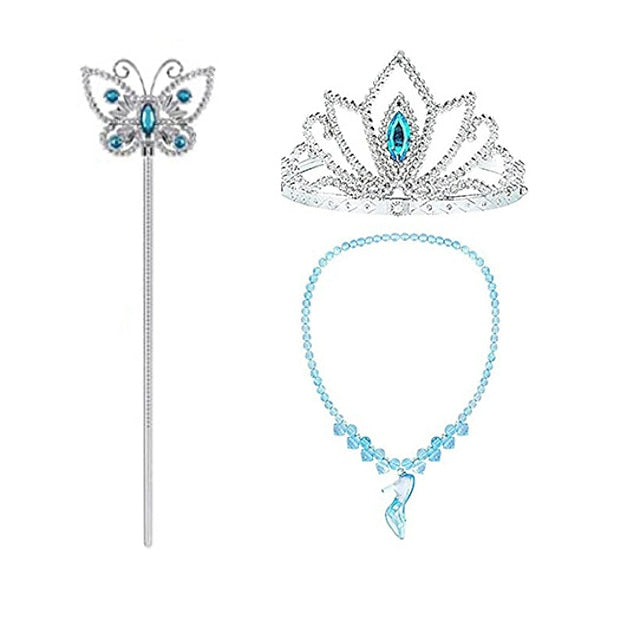 Girl Dress Princess Cinderella Flower Fairytale Theme Party