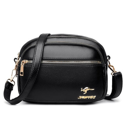Ledertasche Dome Crossbody Schultertasche PU Damen