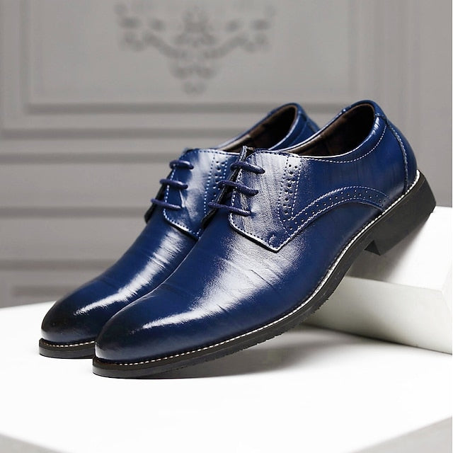 Business Derby Oxfords Men's Shoes Classic