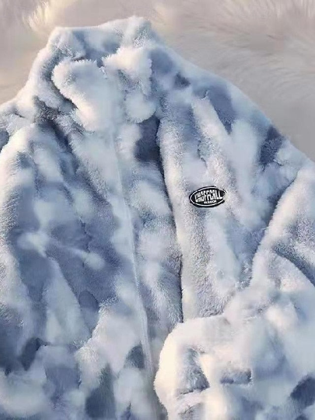 Women's Coat Warm Jacket Fleece Fur Faux Teddy