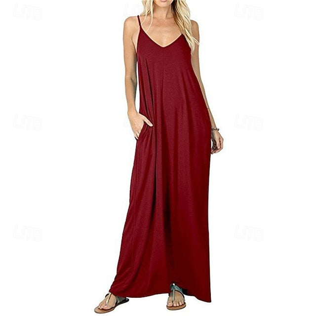 Women's Long Dress Maxi Dress Casual Dress Slip Dress
