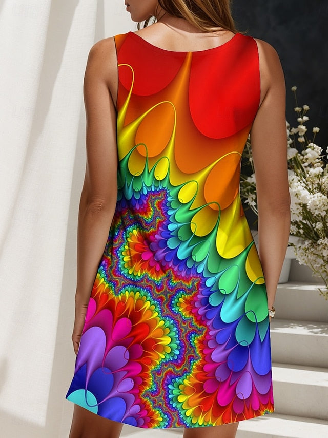 Women's Mini Dress A Line Dress Off The Shoulder Dress