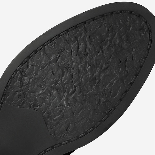 Men's Brogue Brown Oxford Leather - Crocodile Shoes