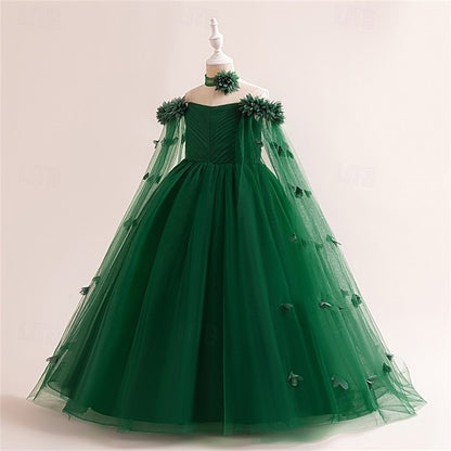 Girls' Princess Flower Girl Dress Kid's