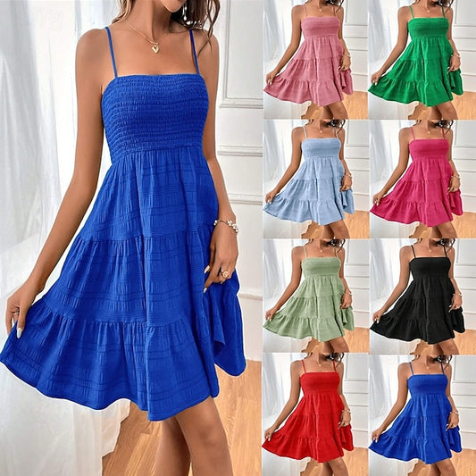 Women's Mini Dress Summer Dress Slip Dress Casual Daily