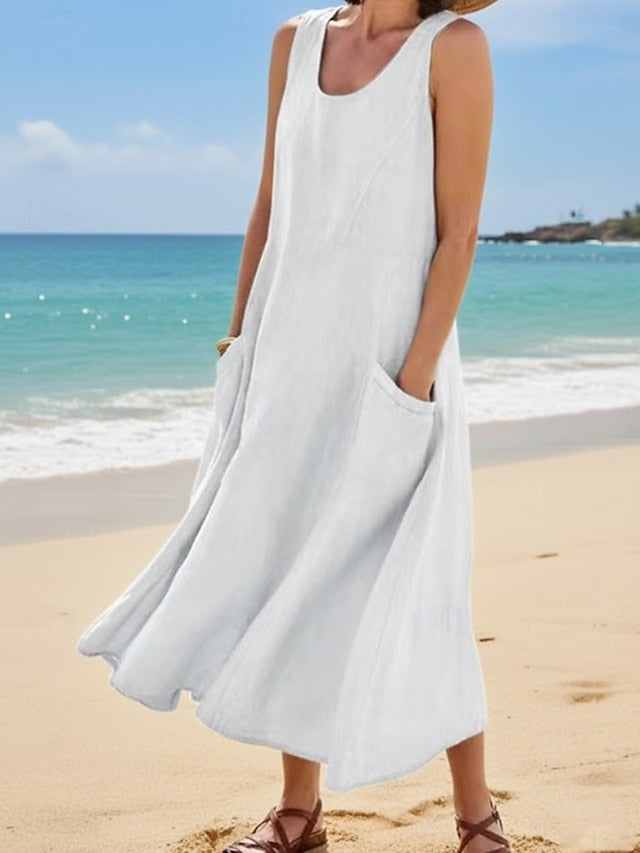 Women's Maxi Dress Sundress A Line Dress Vacation Casual