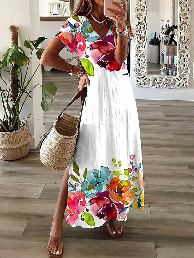 Women's Maxi Dress Casual Dress Sundress A Line Dress
